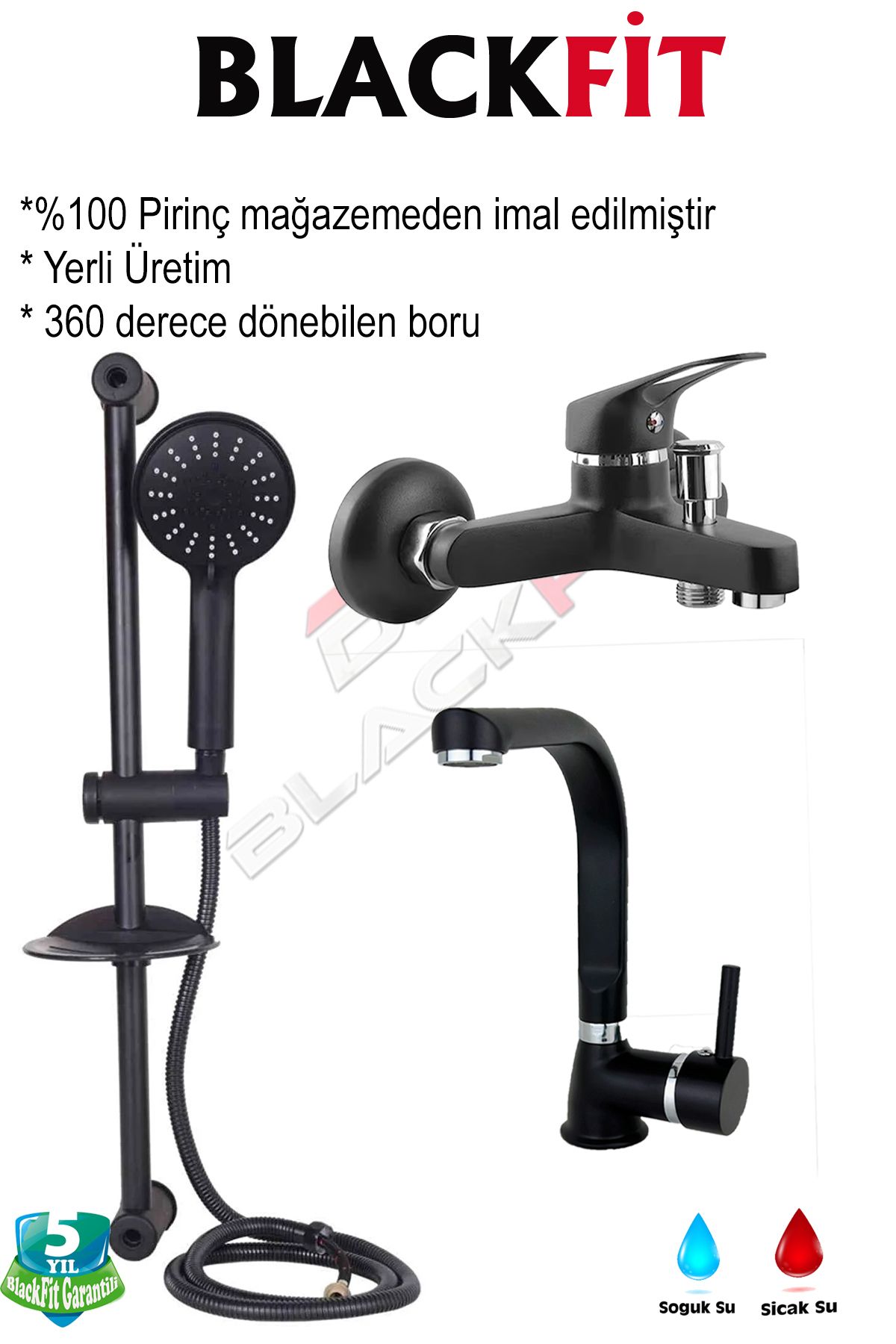 Siyah%20Lavabo%20Çeşmesi%20Bataryası%20Banyo%20Duş%20Bataryası%20Sürgülü%20Duş%20Seti%20Banyo%20Çeşmesi%20Lavabo%20Bataryası