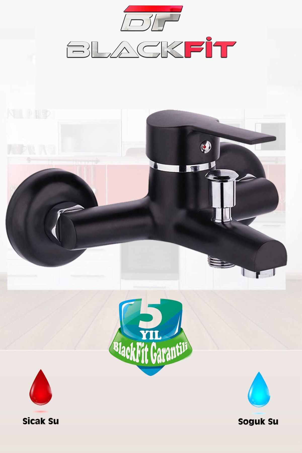 Siyah%20Delta%203%20Lü%20Banyo%20Duş%20Bataryası%20Musluğu%20Seti%20Mutfak%20Ve%20Lavabo%205%20Yıl%20Garanti