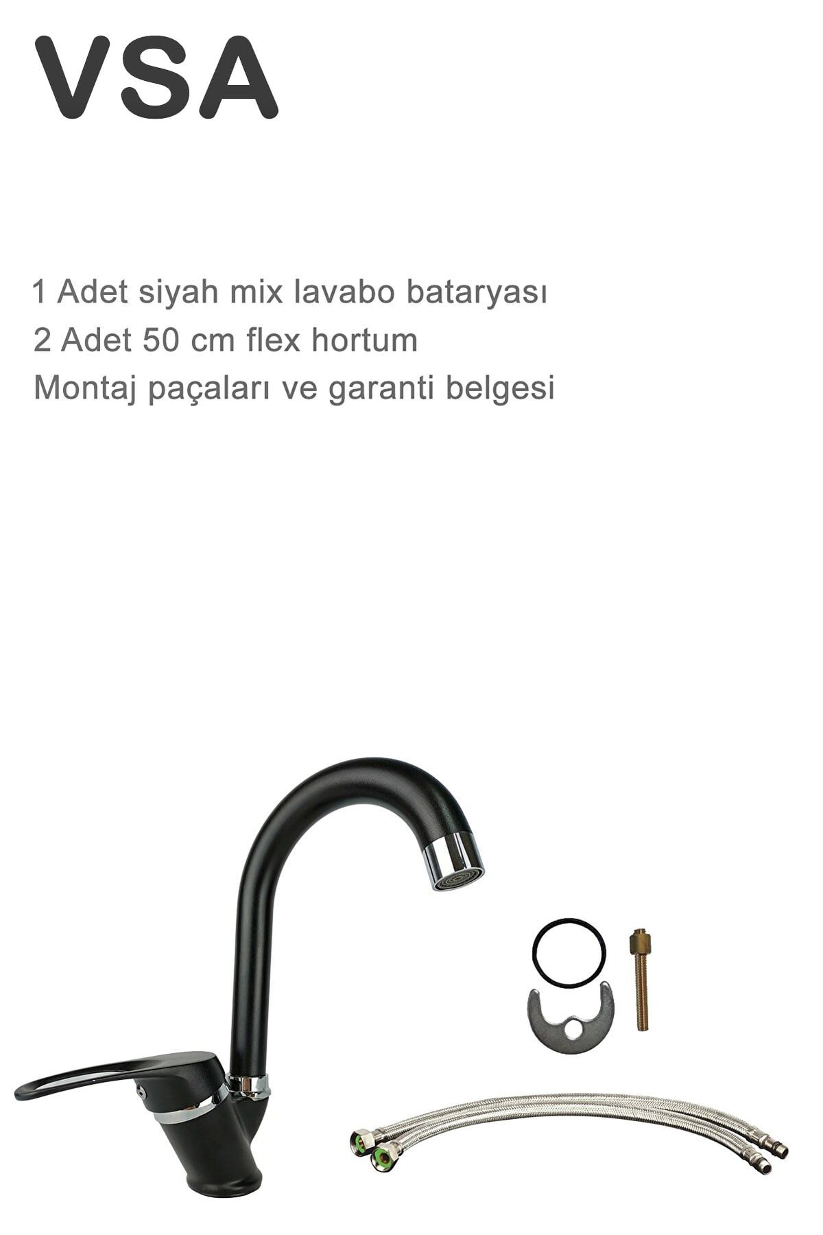 Siyah%20Mix%20Lavabo%20Bataryası%20Aç%20Kapa%20Musluk