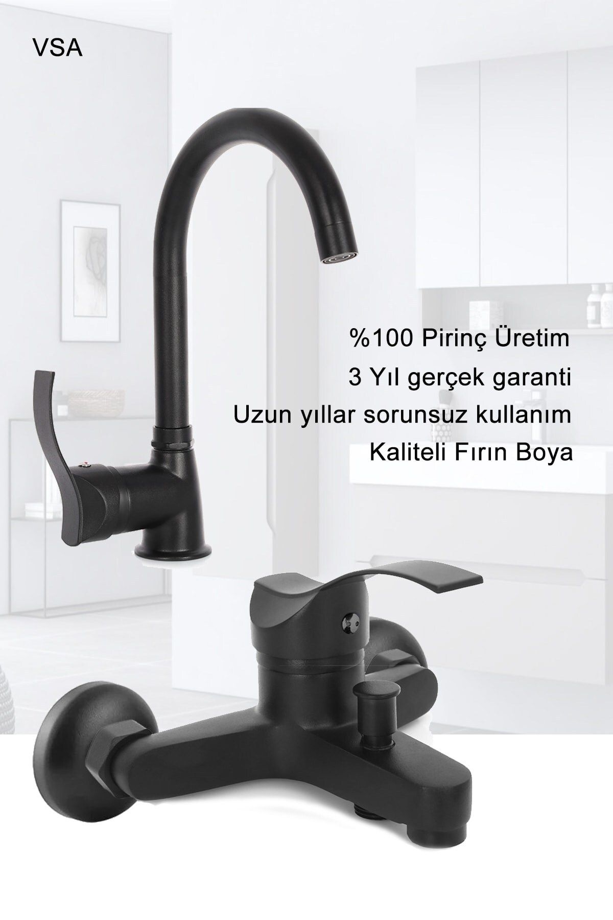 Siyah%20Robot%20Yağmurlama%20Duş%20Seti%20Defne%20Siyah%20Banyo%20Lavabo%20Bataryası%20Seti